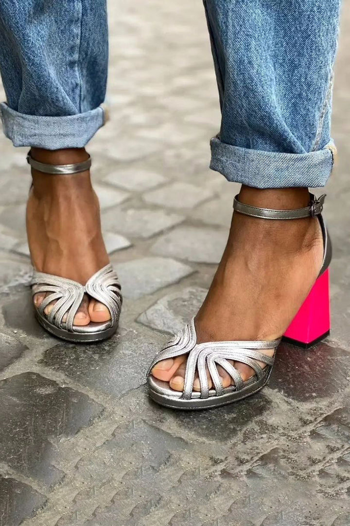 Noelyrah | Refined Heels Silver