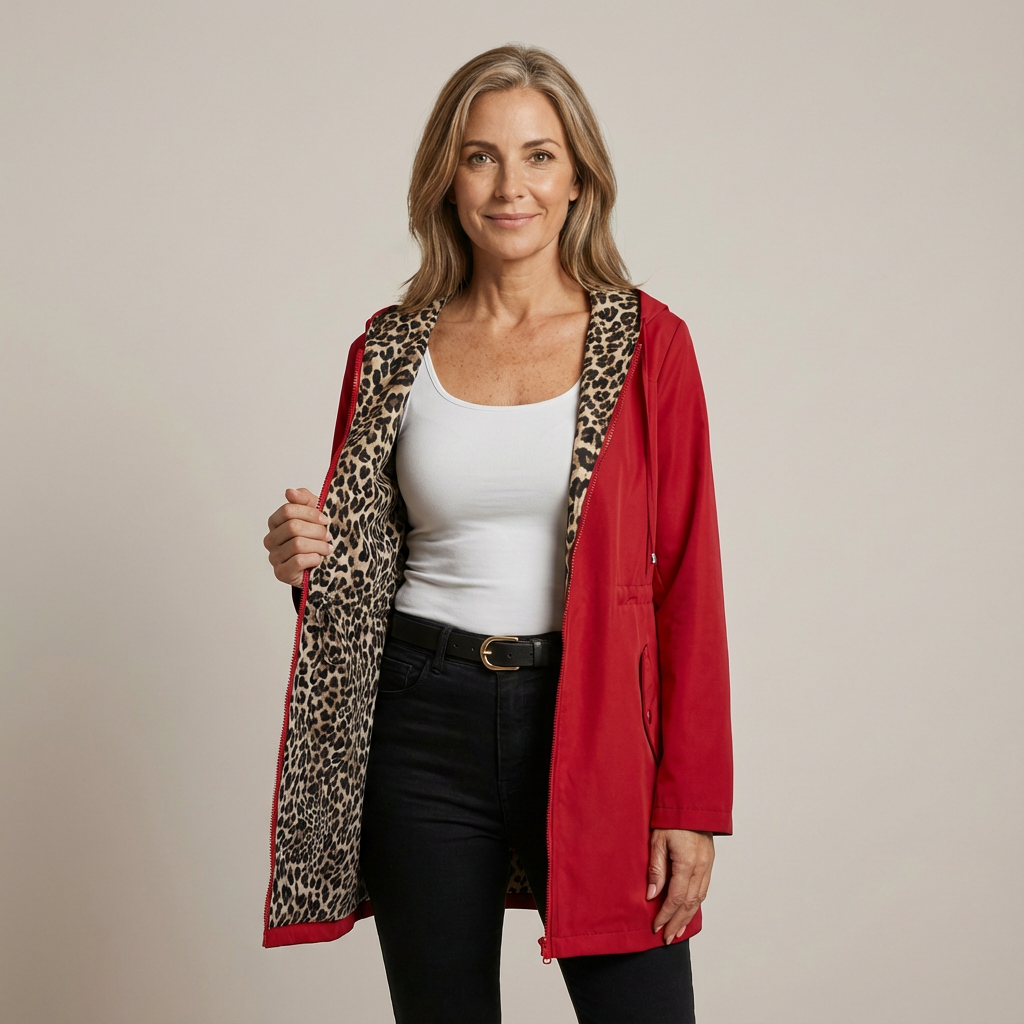 Reversible Hooded Coat