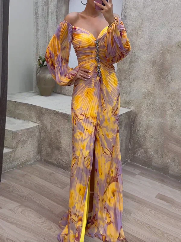 Shiri™ | Elegant V-Neck Dress