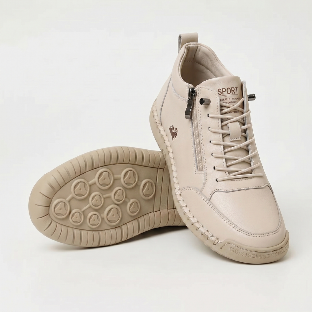 Mila — Komfortable &amp; Stützende Sneakers mit Reißverschluss