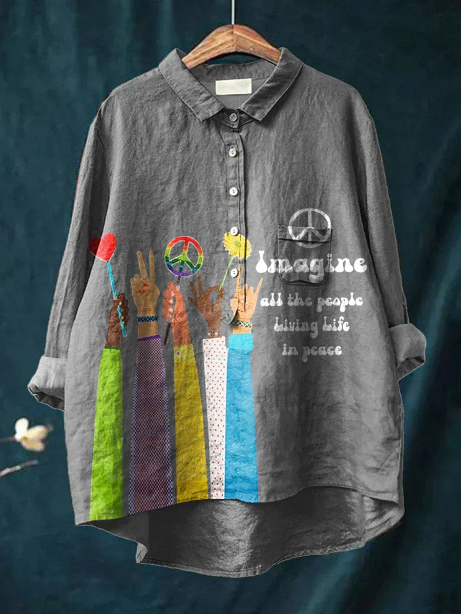 Indie | Bohemian Peace Print Women&