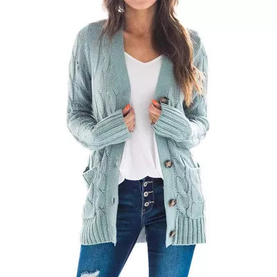 Kyle | Women’s Autumn Midi Knit Sweater