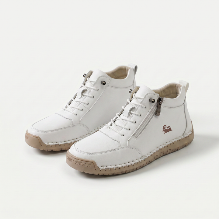Mila — Komfortable &amp; Stützende Sneakers mit Reißverschluss
