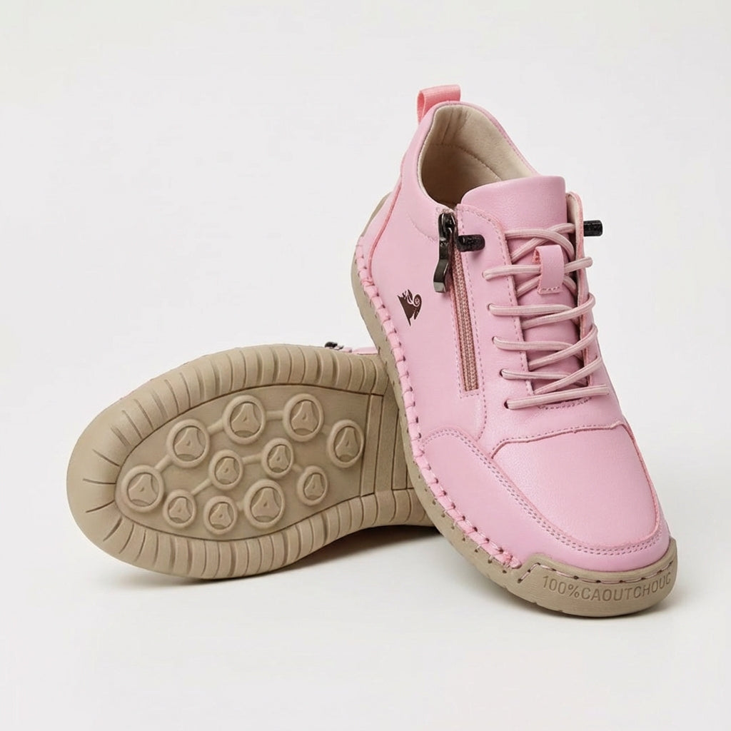 Mila — Komfortable &amp; Stützende Sneakers mit Reißverschluss