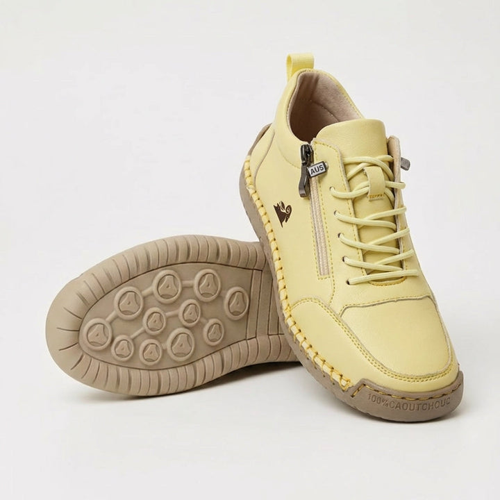 Mila — Komfortable &amp; Stützende Sneakers mit Reißverschluss