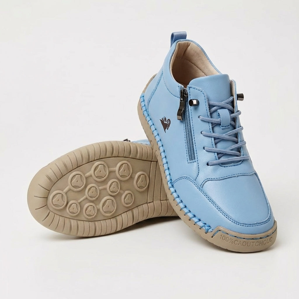 Mila — Komfortable &amp; Stützende Sneakers mit Reißverschluss