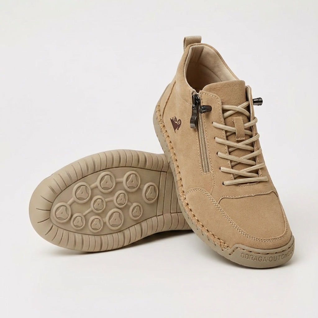 Mila — Komfortable &amp; Stützende Sneakers mit Reißverschluss