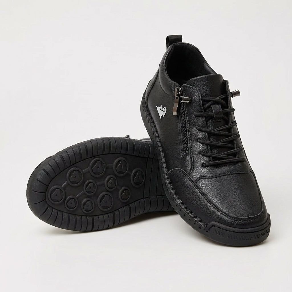 Mila — Komfortable &amp; Stützende Sneakers mit Reißverschluss