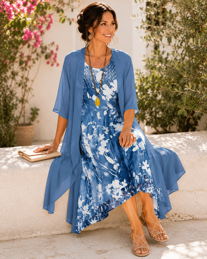 Olivia | Women Breezy Two Layer Dress..