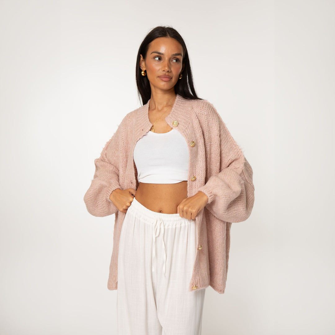 Mea | CozyGlam Oversized Cardigan