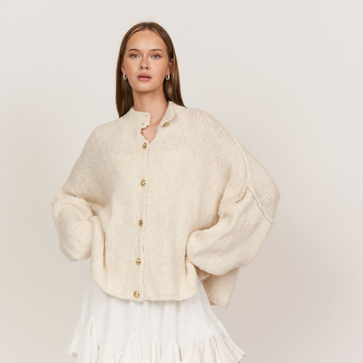 Mea | CozyGlam Oversized Cardigan
