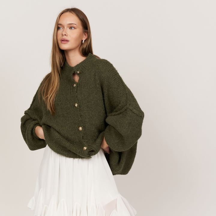 Mea | CozyGlam Oversized Cardigan