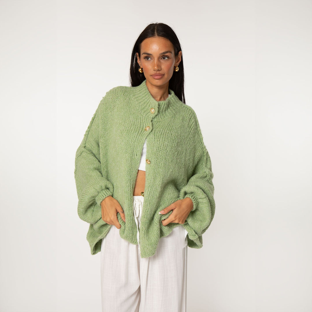 Mea | CozyGlam Oversized Cardigan