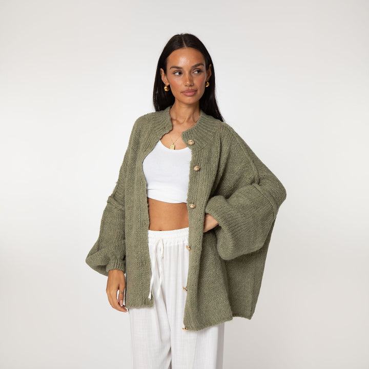 Mea | CozyGlam Oversized Cardigan