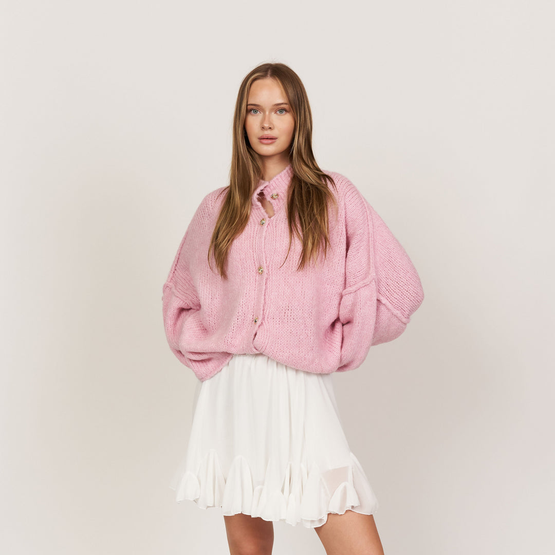 Mea | CozyGlam Oversized Cardigan