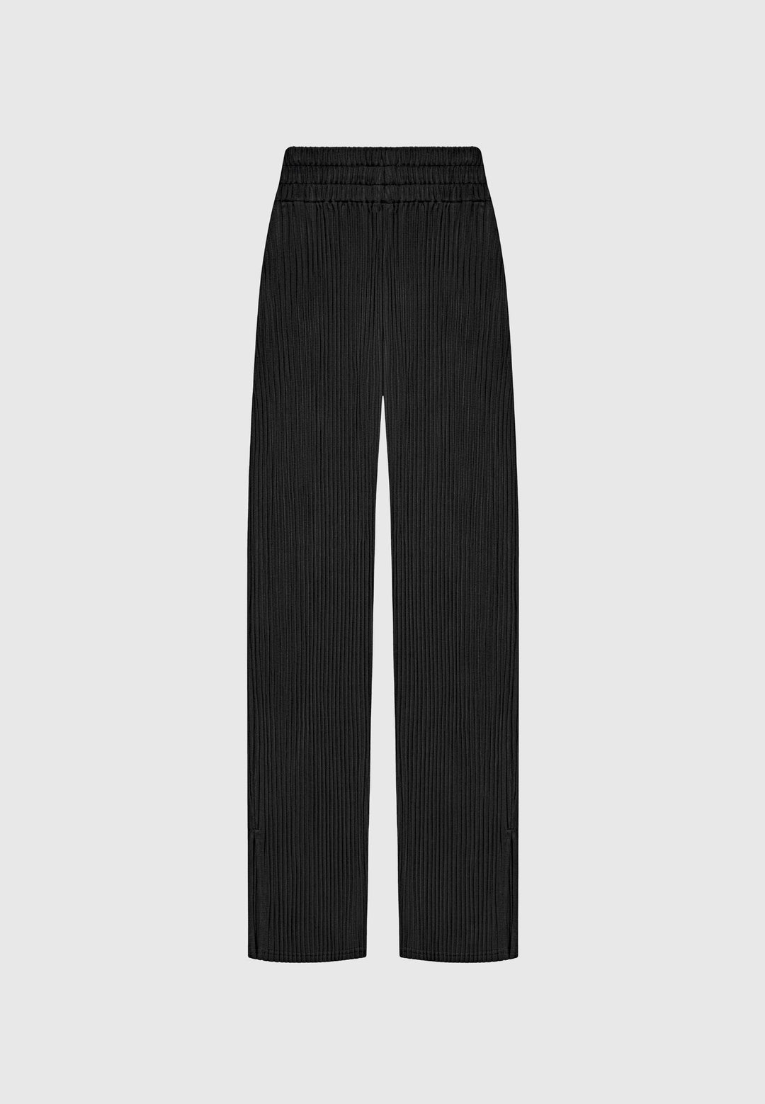 Lila - Pleated Trousers - Black