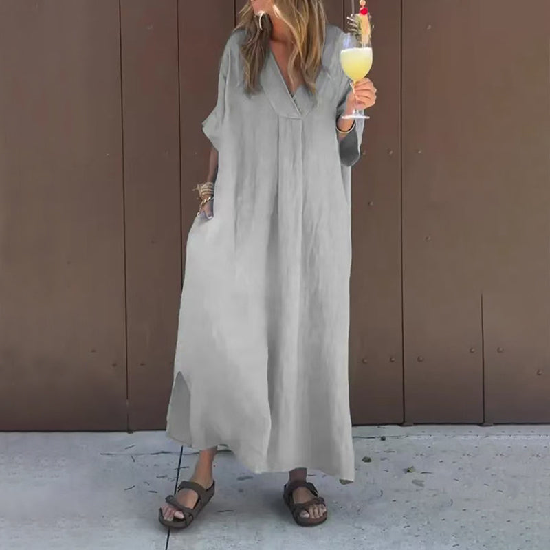 Everly | Casual V-Neck Dress for Women