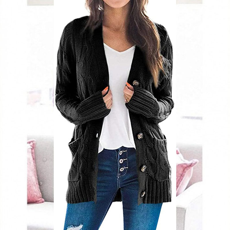 Kyle | Women’s Autumn Midi Knit Sweater