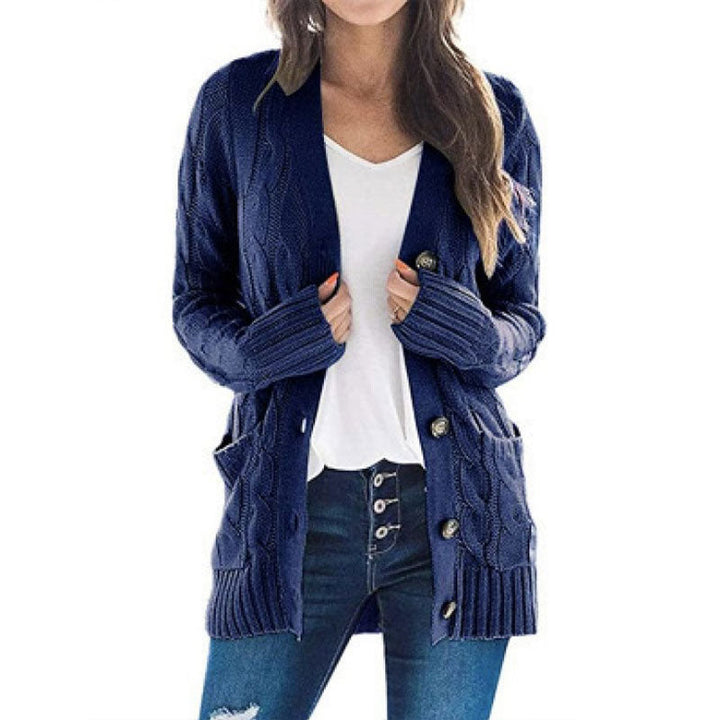 Kyle | Women’s Autumn Midi Knit Sweater