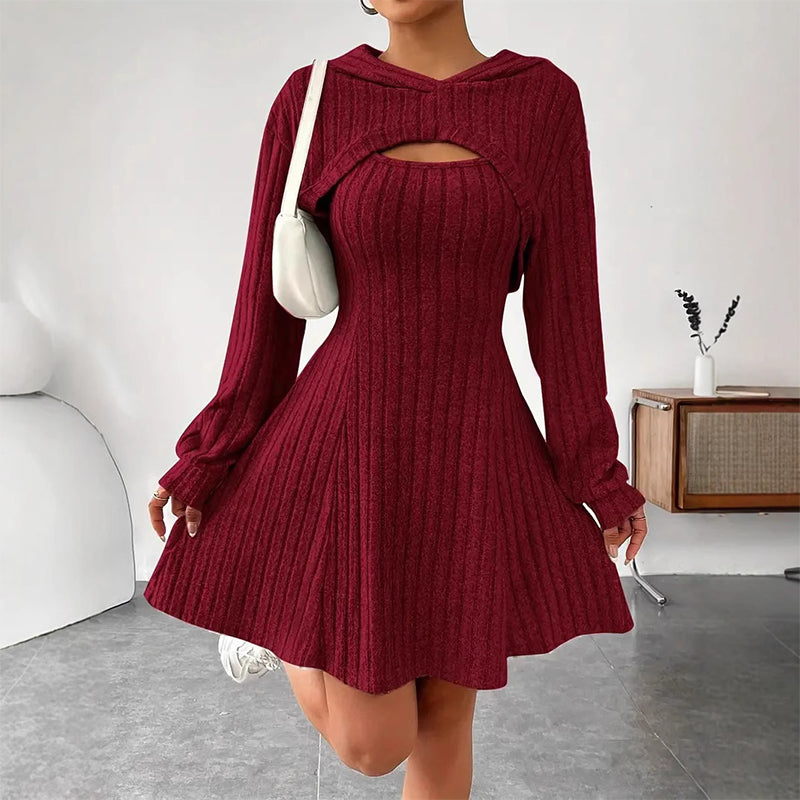 Athena | Women’s Two-Piece Ribbed Knit Set