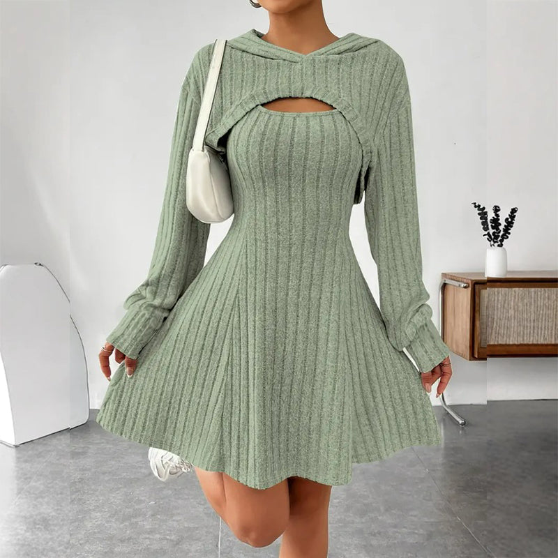 Athena | Women’s Two-Piece Ribbed Knit Set