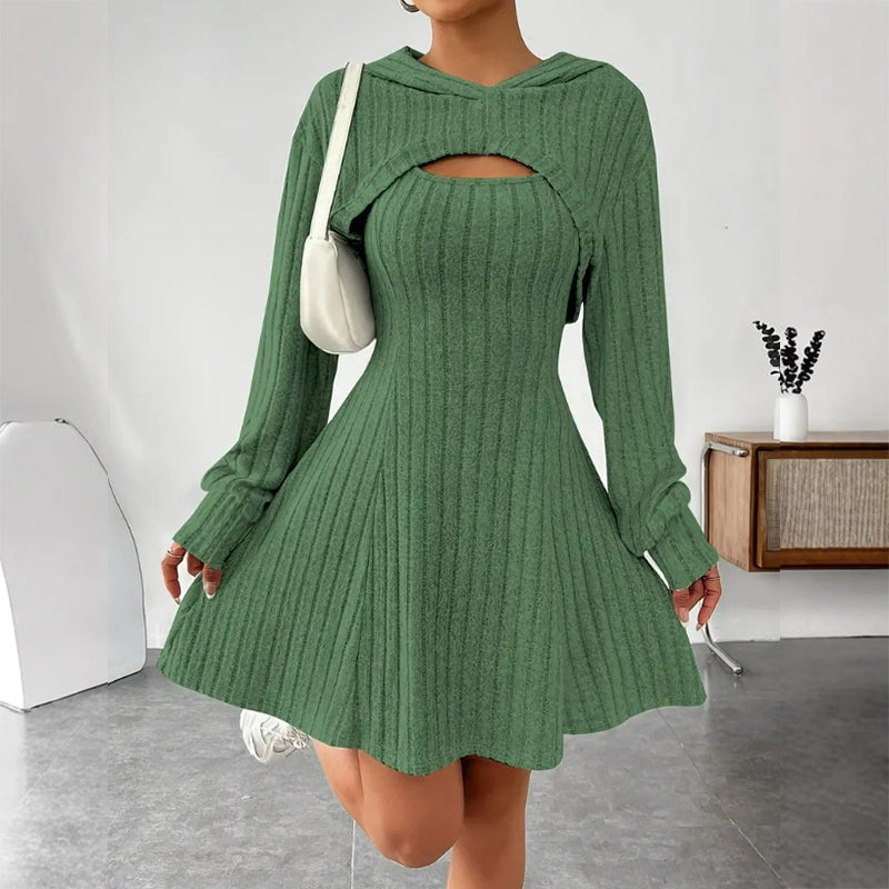 Athena | Women’s Two-Piece Ribbed Knit Set