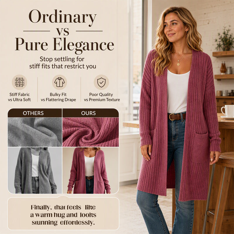 Candy | Ribbed Knit Cardigan