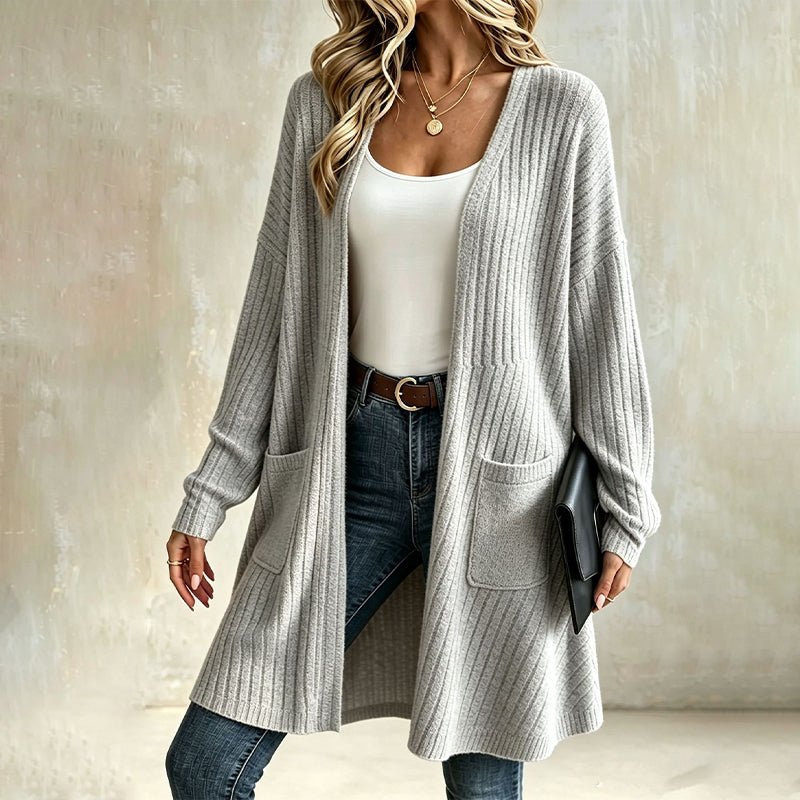 Candy | Ribbed Knit Cardigan