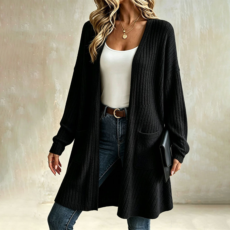 Candy | Ribbed Knit Cardigan