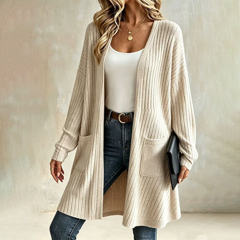 Candy | Ribbed Knit Cardigan