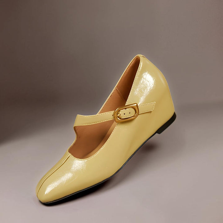 June | Buckled Mary Jane Flats
