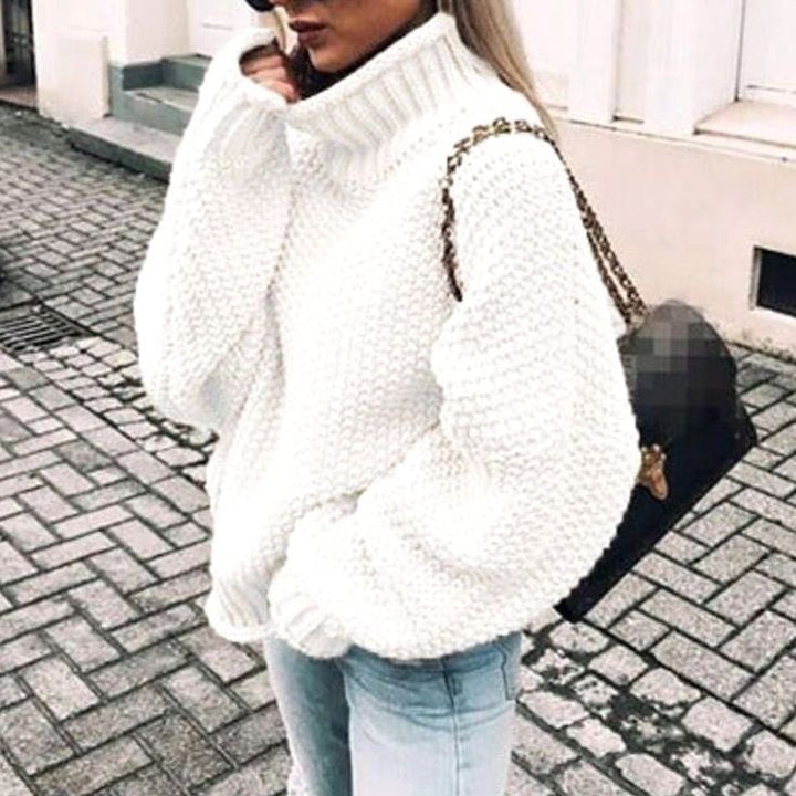 Beatrix | Oversized Chunky Turtleneck Jumper