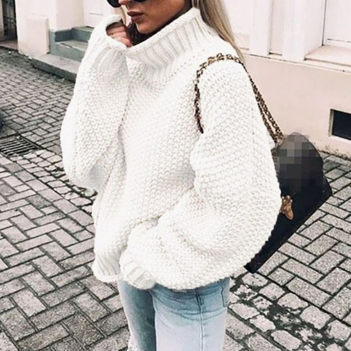 Beatrix | Oversized Chunky Turtleneck Jumper